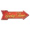 Signmission Santa Claus Arrow Decal Funny Home Decor 24in Wide D-A-8-999623 - alternate 1